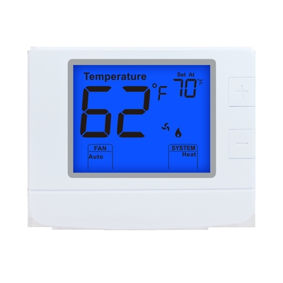 24V 1 Heat 1 Cool Non-Programmable Room Air Conditioner Electronic Home Thermostat