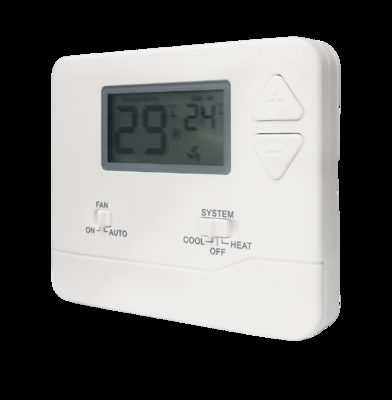 Customizable HVAC Temperature Controller for Electric Or Gas Boilers with Configurable Features and Flame Retardance ABS
