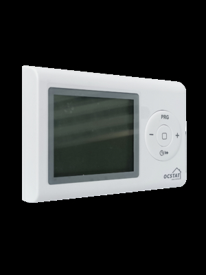 Anti-flammable ABS Housing Material HVAC Thermostat with 24VAC Or Battery Power Supply Heating And Cooling Control Mode