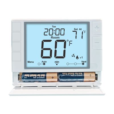Coiiwsei Blue Backlight Non Programmable Thermostat for Heating and Cooling Mode Switch at High Temperatures
