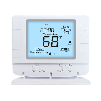 W2 Terminal Designations And Non-Programmable Programming Air Source Heat Pump Thermostat For Eco-Friendly Heating
