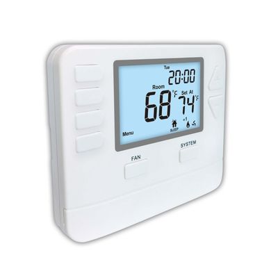 Optimal Temperature Control Heat Pump Thermostat 7 Day Programming Internal NTC Sensor