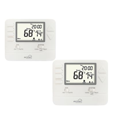 Riseem 24V Stages H C Conventional 1H 1C Electronic Room Thermostat HVAC Thermostats Terminal Designations W ideal solution for HVAC system integration