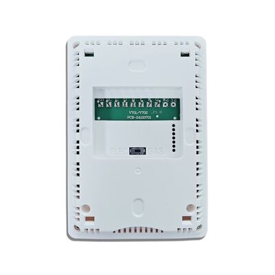 LCD Digital Display Wired Room Thermostat Temperature Ranges 32°F to 99°F Backlight Color White Blue Green Solution for HVAC Control