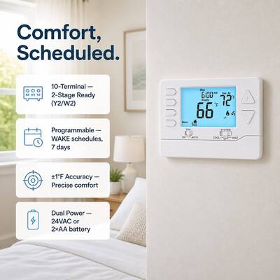 Conventional Intelligent Temperature Controller HEAT/OFF/COOL System Operation Mode for Optimal Performance