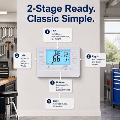 Conventional Intelligent Temperature Controller HEAT/OFF/COOL System Operation Mode for Optimal Performance