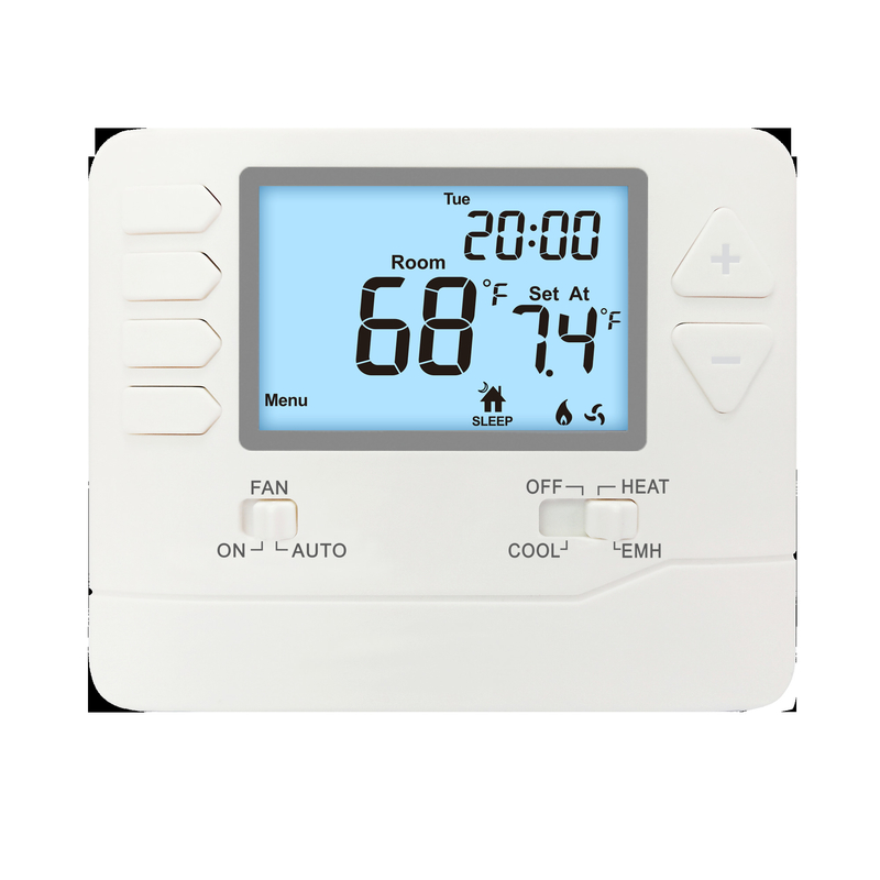 Omron Relay Heat Pump Thermostat Customizable Color Adjustable Control For Underfloor