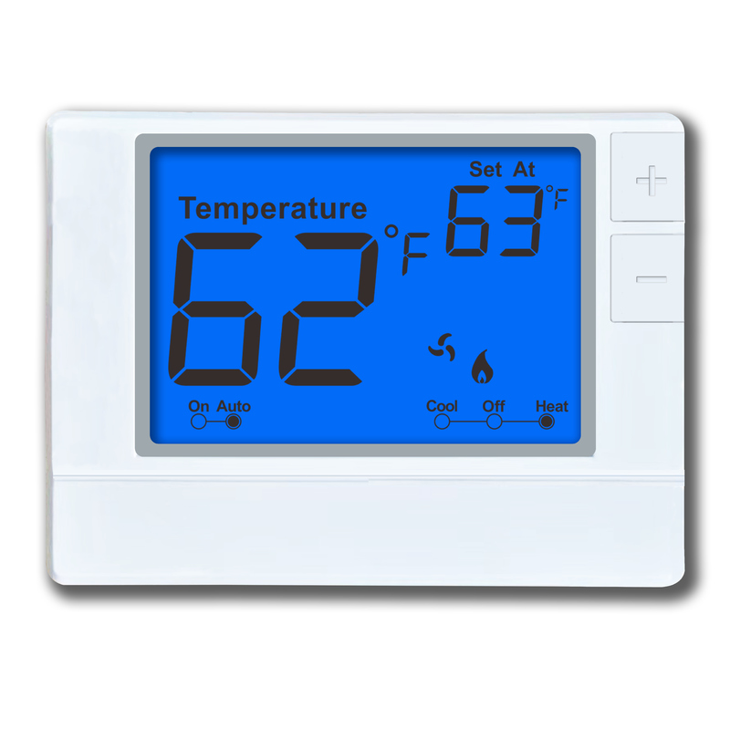Coiiwsei Non-Programmable 1 Heat/1 Cool Home Thermostat Single Stage Conventional Systems RTH701