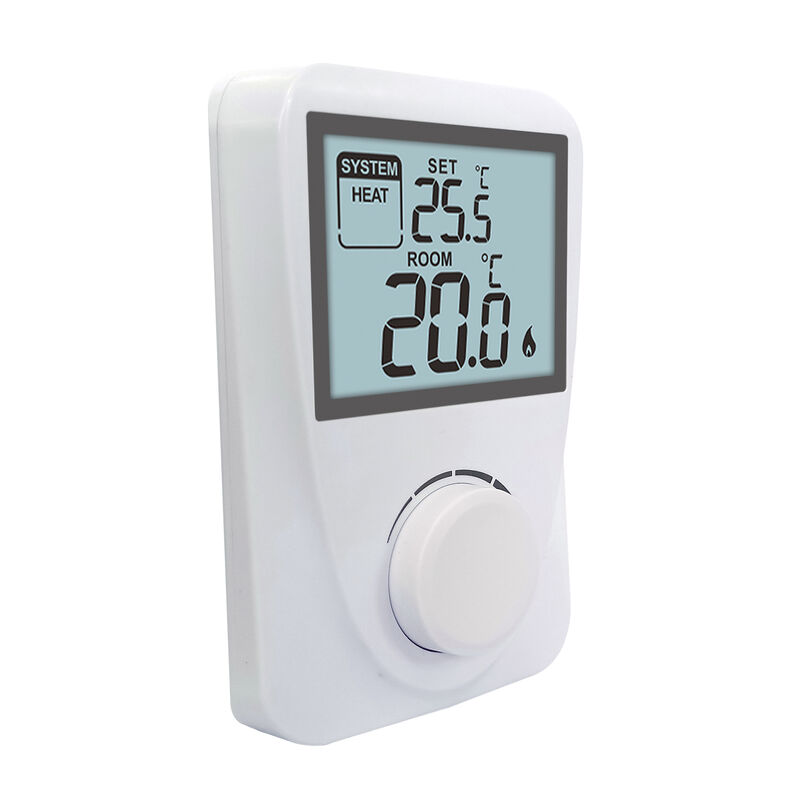 Load Rating 6 2A Boiler Room Thermostat Switchable Voltage 250 V AC 50 Hz Display Temperature Range 3°C 37°C in 0.1°C Increments