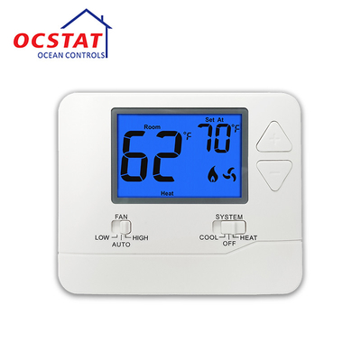 Piezas del aparato electrodoméstico del termóstato STN731 del control de la temperatura de calefacción de la exhibición del LCD