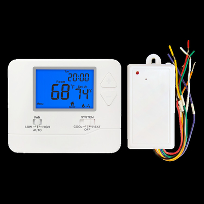 Riseem Programable PTAC inalámbrico termostato de habitación aire acondicionado para el hogar termostato 24V