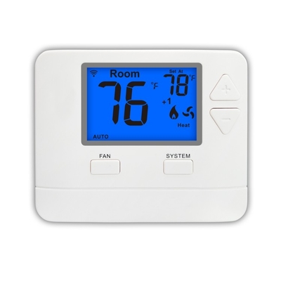 Riseem 24V WIFI No programable de calefacción digital bomba de calor termostato STN721W con Alexa