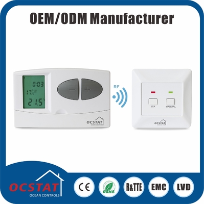 Termóstato programable electrónico del RF para la HVAC inalámbrica del termóstato del sitio de la radiofrecuencia del sistema de calefacción 868MHZ