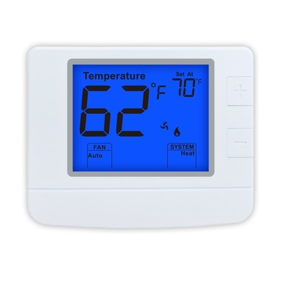 Riseem STN1020 calefacción y refrigeración aire acondicionado termostato digital no programable para el hogar 24 voltios un año de garantía