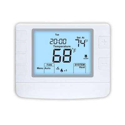 Riseem ABS 24V bomba de calor de hogar con cable termostato IP20 no programable STN1320 24V bomba de calor de color blanco no programable termostato de hogar aire acondicionado termostato de sala de calefacción