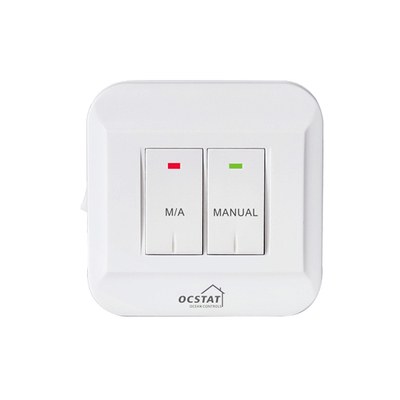 Riseem No programable termostato de habitación digital inalámbrico con control de temperatura calefacción y refrigeración