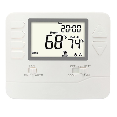 Riseem 24V Electrónico No Programable Aire acondicionado de la sala de la bomba de calor termostato para el hogar