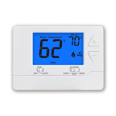 Riseem 24V Calibración de la temperatura de una sola etapa Ajuste del termostato para el hogar No programable