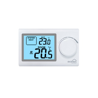 Riseem Termostato de habitación cableado no programable con control de temperatura digital