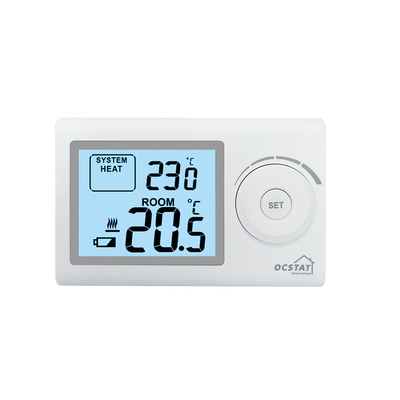 Riseem calefacción digital con batería termostato operado con control de temperatura