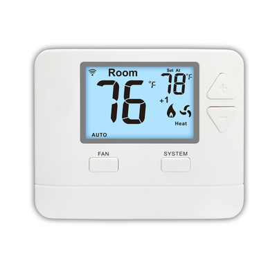 Regulador Thermostat STN721W de la temperatura ambiente de WIFI del aire acondicionado de la HVAC de Digitaces