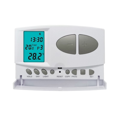Riseem Modo de desviación manual programable semanal Display LCD digital Termostato