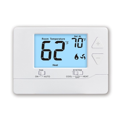 Controlador de aire acondicionado de 24V Control de temperatura digital Calefacción Termostato doméstico No programable