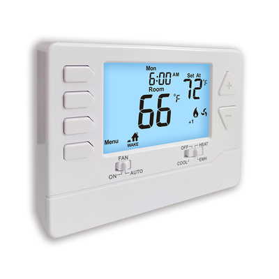 Riseem 24V calefacción de habitación bomba de calor programable termostato para el hogar 3A con ahorro de energía