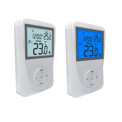 Riseem Calderas de gas programables calefacción de la sala de calor termostato controlador de temperatura ahorro de energía