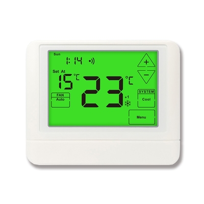 Riseem Alexa 24V ABS Calefacción por cable programable WiFi inteligente TUYA Pumpa de calor LCD termostático para el hogar