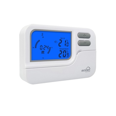 Riseem LCD de ahorro de energía fácil de operar termostato de habitación programable para el elemento de calefacción