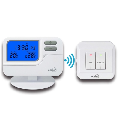 Riseem Sistema LCD de 230V Termostato de habitación digital 7 días Controlador de temperatura programable para caldera