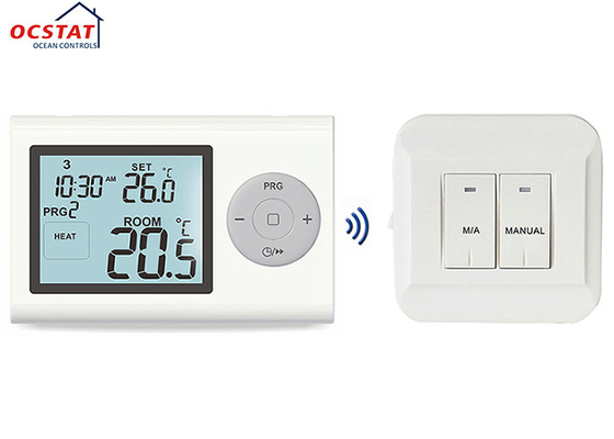 Termostato electrónico programable para habitación, fácil de usar, para A/C y ahorro de energía