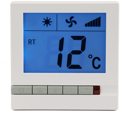 Sitio central no programable Thermost del regulador del aire acondicionado del control de la temperatura