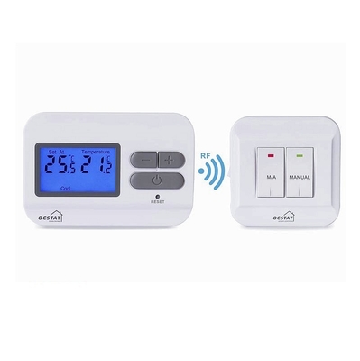 Display LCD Riseem Control de temperatura no programable Calderas de agua Termostato de sala de calefacción
