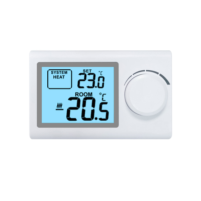 Controla la temperatura de tu habitación con el termostato electrónico digital para habitación: Interruptor de modo CALOR/APAGADO/FRÍO