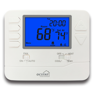 Termostato digital de ambiente con pantalla LCD para ahorro de energía y control eficiente de la temperatura