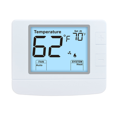 24V 1 Heat 1 Cool Non-Programmable Room Air Conditioner Electronic Home Thermostat