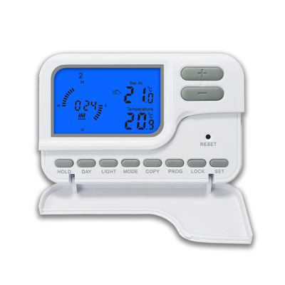 Controlador de temperatura con cable y pantalla digital LCD para la gestión de la temperatura del sistema HVAC