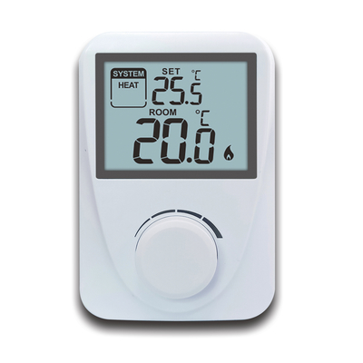 Termostato inteligente para el hogar con pantalla LCD no programable de 230 V, fácil de instalar