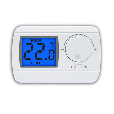 Termostato de ambiente digital inteligente con retroiluminación LCD para sistema de calefacción doméstico