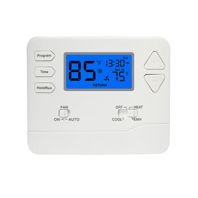 Termostato de bomba de calor de fuente de aire de funcionamiento fiable con sensor NTC interno en modo CALOR