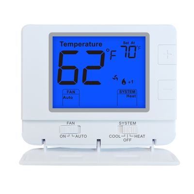 Riseem Termostato ajustable no programable HVAC 5.58 pulgadas cuadradas. Tamaño de pantalla para una preparación rápida de comidas