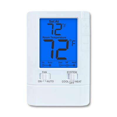 Modo CALOR Sala cableada 1 Calor 1 Frío Termostato para unidades PTAC que proporcionan un funcionamiento de bomba de calor 1H1C sin opciones de calor auxiliar o de emergencia