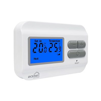Riseem Interruptor de temperatura personalizado Remoto Termostato de calefacción semanal Frecuencia 868MHZ