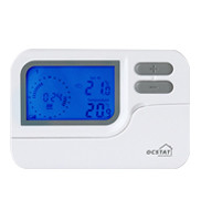 Riseem HVAC Digital Programmable Termostato de habitación con cable Control de color personalizable Termostato