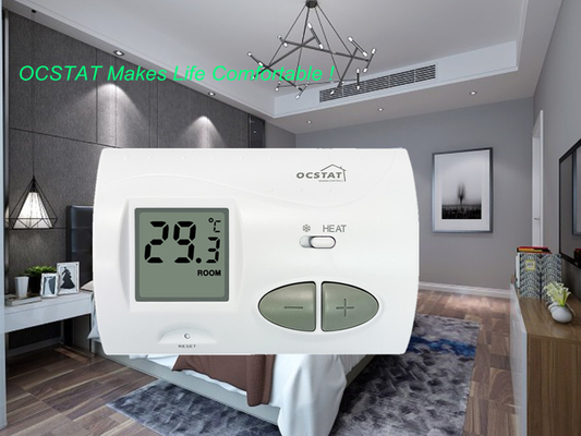 Riseem Color blanco termostato no programable para calefacción y refrigeración