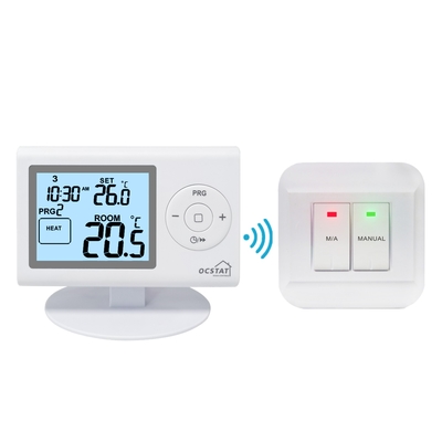 Sistema de la HVAC termóstato programable del sitio de 7 Digitaces del día para calentar/que se refresca