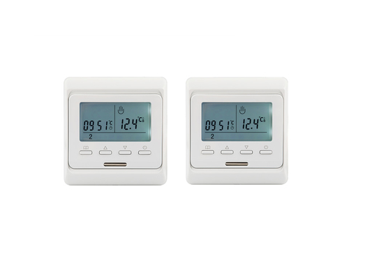 Indicador digital programable del termóstato 16A de la calefacción por el suelo del sensor de NTC