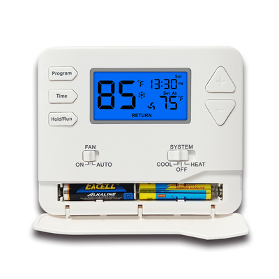 Ahorro de la energía multifuncional del termóstato inteligente de la HVAC de IP20 24VAC